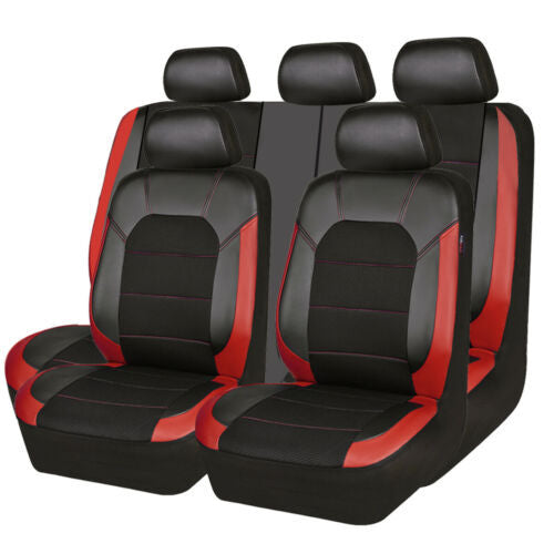 🚗【50% zľava】🚗Univerzálna sada mäkkých kožených poťahov na sedadlá do auta - Chráňte svoje sedadlá a zlepšite vzhľad interiéru auta