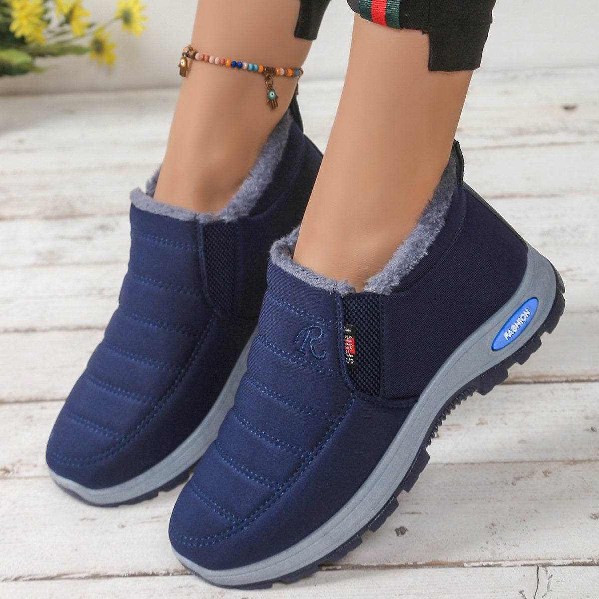 🔥【35-48】Unisex zimné topánky s fleecovou podšívkou, teplé, pohodlné a protišmykové na chladné počasie.