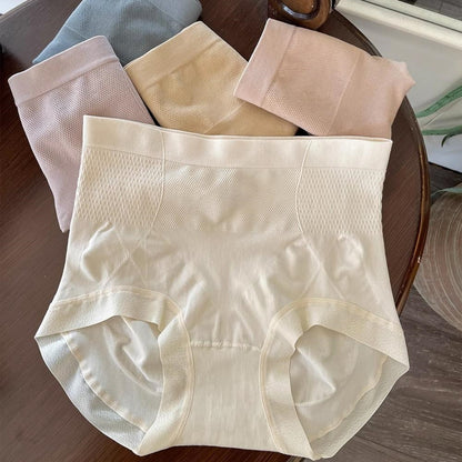 🔥🩲【Gran oferta🔥 7 piezas 】Ropa interior sin costuras para mujer con control de barriga y cintura alta – Hecha de 100% algodón, cómoda, transpirable y con propiedades antibacterianas.