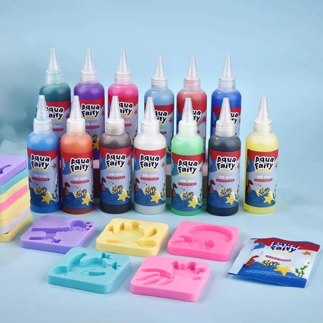 🎨 【Limitovaná ponuka -50%】 Detská kreatívna sada hračiek 【6 farieb + 24 tvarov】