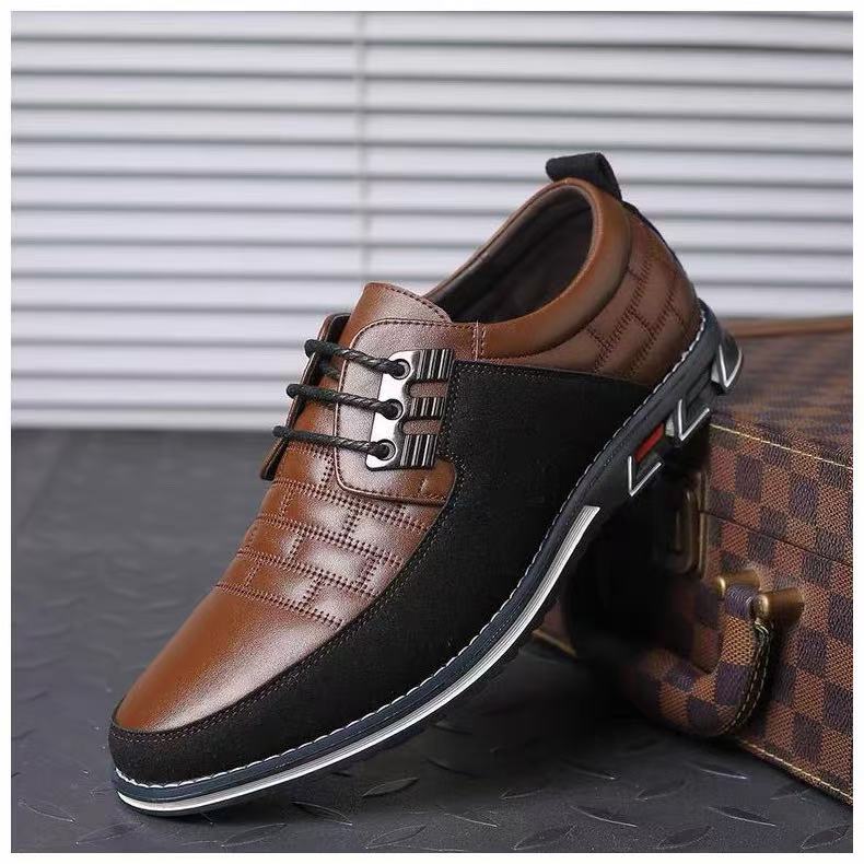 👞🔥【Nowości na zimę】🌟【39-45】Eleganckie męskie buty skórzane – Ręcznie wykonane, wyjątkowy komfort, styl i niezawodna jakość na każdą okazję