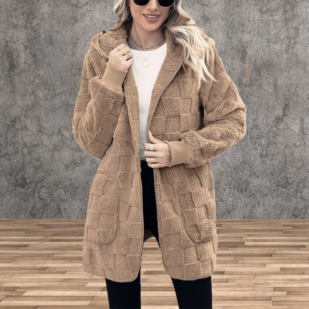 ☃️Obmedzená zľava 50 %❄️[S-5XL]🌸【Novinka pre zimnú sezónu】 Dámska voľnočasová bunda s kockovaným fleecom – Ultra teplá, moderná a praktická, ideálna na každodenné nosenie aj do chladného počasia!