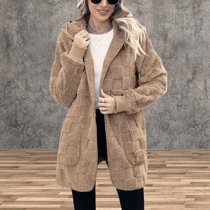 ☃️Obmedzená zľava 50 %❄️[S-5XL]🌸【Novinka pre zimnú sezónu】 Dámska voľnočasová bunda s kockovaným fleecom – Ultra teplá, moderná a praktická, ideálna na každodenné nosenie aj do chladného počasia!