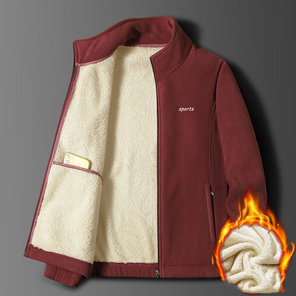 ⛄💥【M-5XL】Nueva colección de chaquetas gruesas de piel de cordero para hombre – Otoño/Invierno
