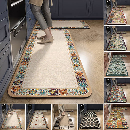 💥✨【50% zľava】【Predáva sa ako horúce rožky】Protisklzové a vysoko savé predložky do kuchyne a kúpeľne 