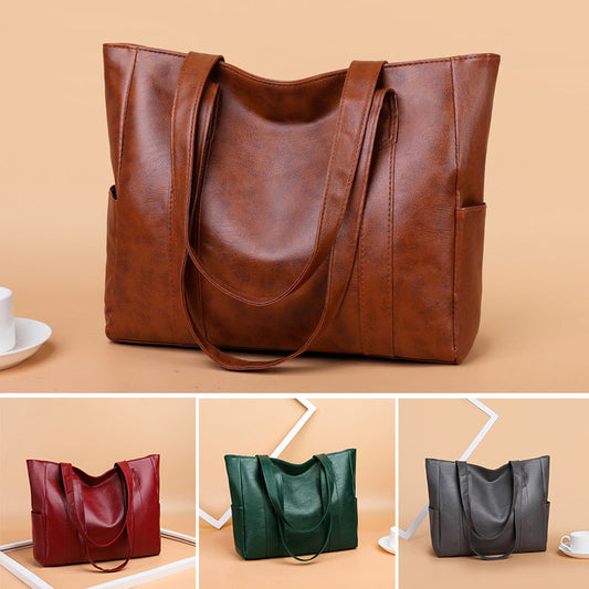 Limitált ajánlat 50% 👜 Új női puha bőr válltáska, laza stílus, nagy kapacitás✨ Divatos és könnyen párosítható✨