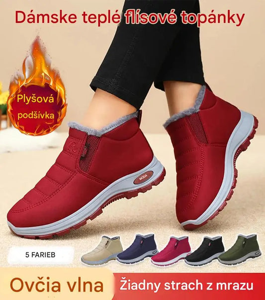 🔥【Špeciálna 50% zľava】【35-48】Unisex zimné čižmy s plyšovou podšívkou - teplé, pohodlné a protišmykové do chladného počasia