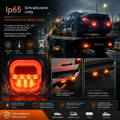 🚦【Univerzálne 12V/24V】🚦 LED svetlo do prívesu auta