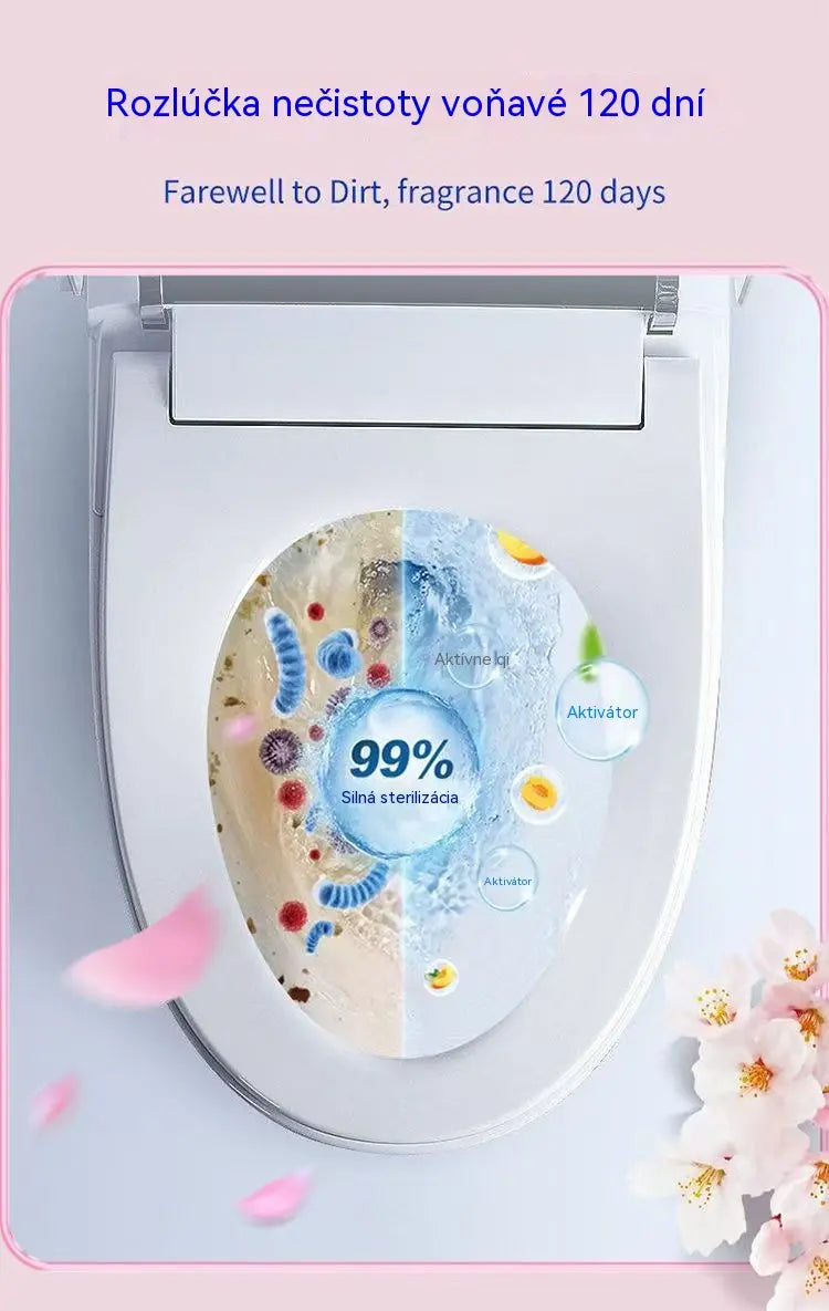 🚽🌟【3 balenia】Automatická čistiaca tyčinka na toalety, dezodoračný nástroj
