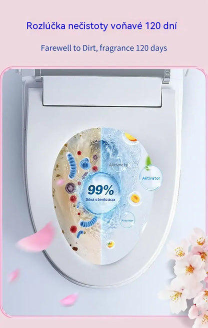 🚽🌟【3 balenia】Automatická čistiaca tyčinka na toalety, dezodoračný nástroj