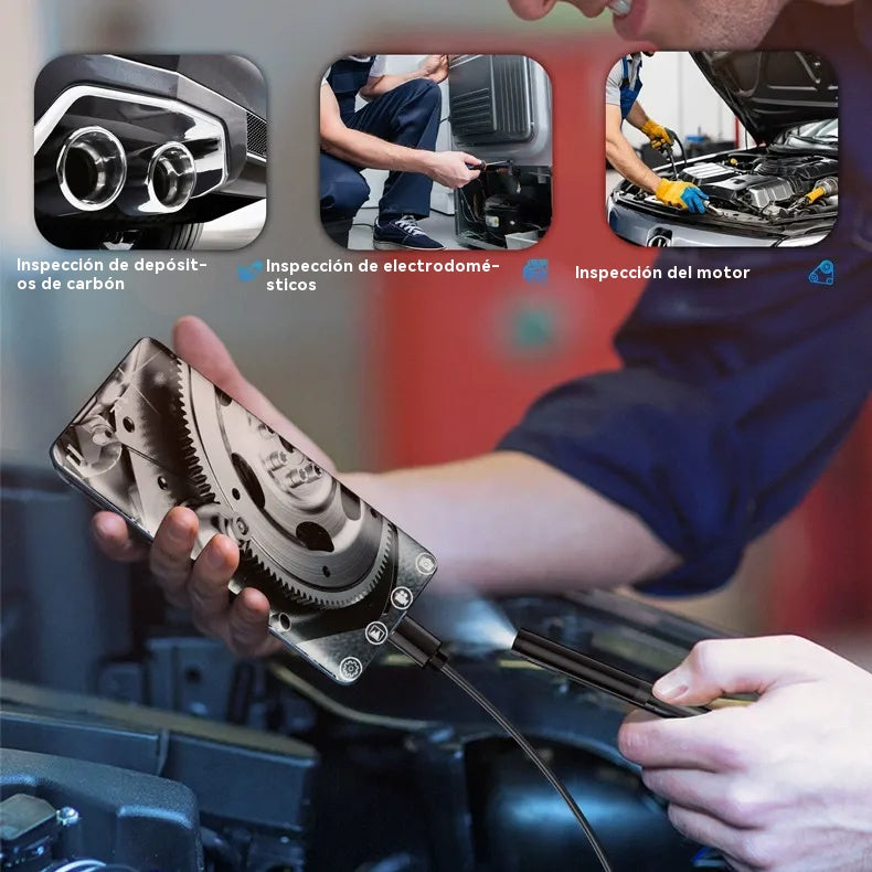 📱🏆 Нов 7 мм индустриален ендоскоп с директна Type-C връзка за камера за Android телефони (водоустойчив ендоскоп)