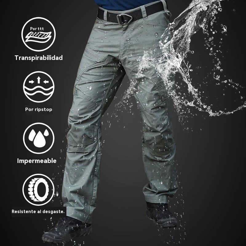 ✨🔥 Nuevos pantalones tácticos impermeables | Ultra resistentes, sin deformación ni decoloración – Ideales para trabajo y aventura