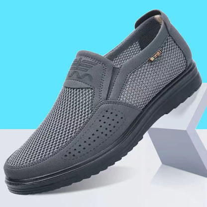 👟2025 Pánske priedušné a pohodlné topánky s mäkkou podrážkou proti šmyku🔥