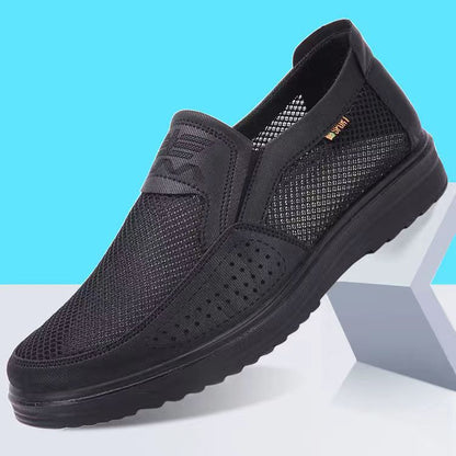 👟2025 Pánske priedušné a pohodlné topánky s mäkkou podrážkou proti šmyku🔥