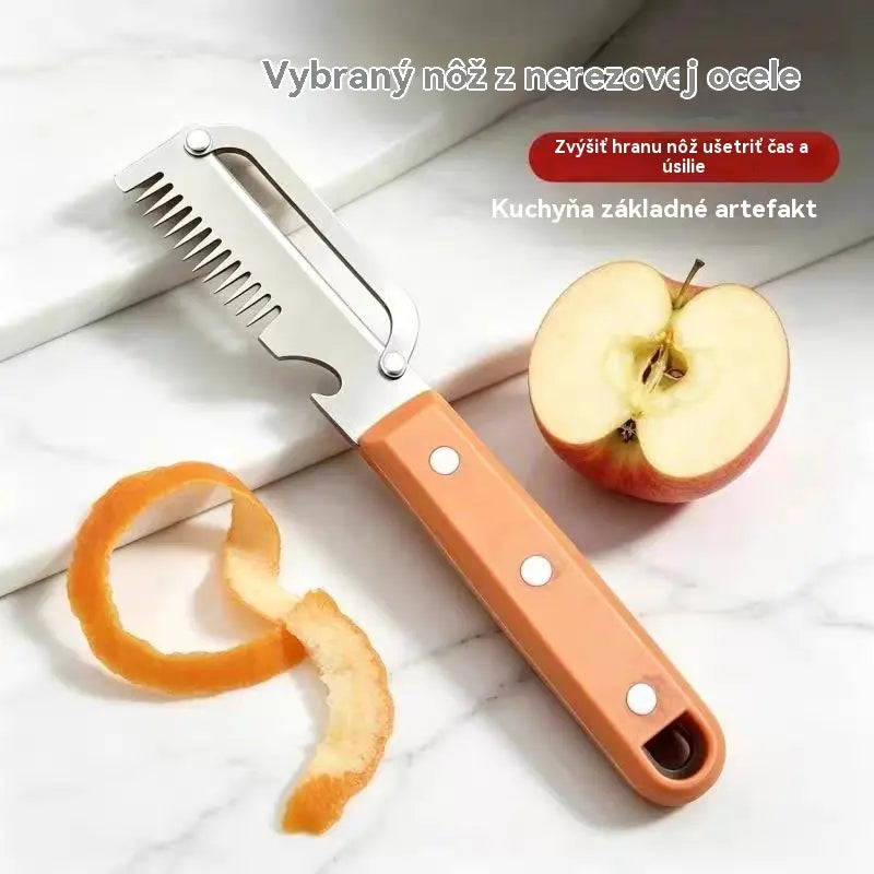 💥Kúp 1, získaj 1 zadarmo💥🔪Multifunkčný krájač a škrabka z nehrdzavejúcej ocele🧅【2 položky】