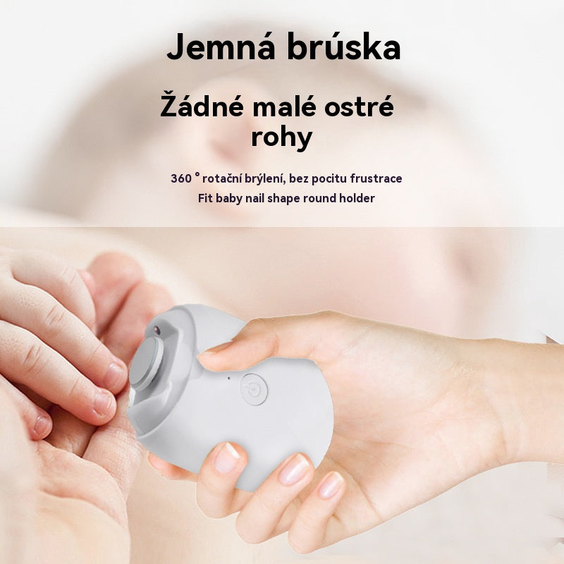 💅 Kúpte 1 kus a získajte 1 zadarmo! ✨ Automatický pilník na nechty (1 kus), pre bezpečnú a šetrnú starostlivosť o nechty 👶🔧
