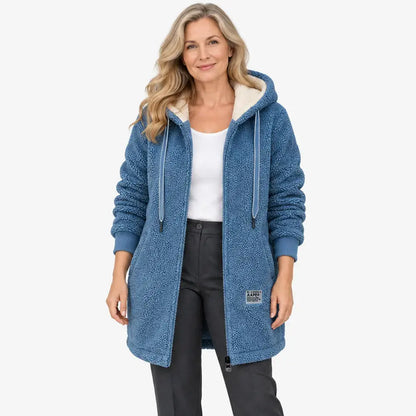⛄🧥 Dámska zimná bunda s kapucňou — teplá, mäkká a pohodlná, dostupná vo veľkostiach M–3XL.