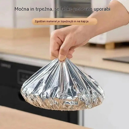 💥【100 kosov】🍎🔥 Izolacijski pokrov iz aluminijaste folije za živila