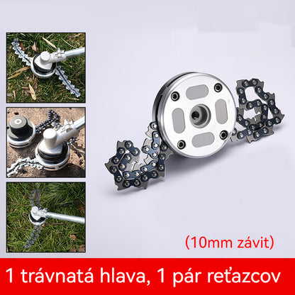 🔥✨ Univerzálna reťazová vyžínacia hlavica🌿✂️⚙️