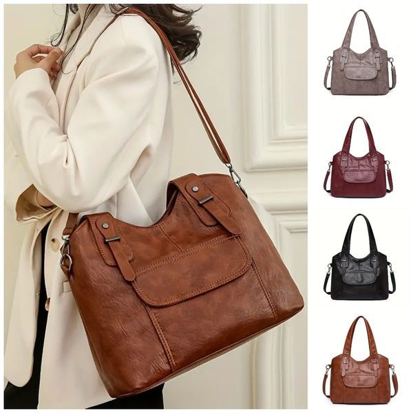 👜👜👜Nowa torebka damska na ramię z prawdziwej skóry bydlęcej