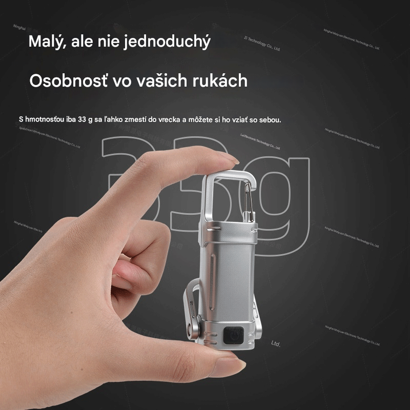 💡【Kúp 1 a získaj 1 zdarma】【2 kusov】🔥Výhodná ponuka🔥 Super jasné a vodotesné mini kľúčové svetlo s 1200 lm –nastaviteľnými režimami a vysokou svietivosťou na každodenné použitie aj outdoor