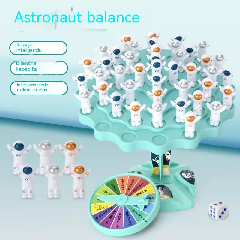✨🎁 Interaktívna vzdelávacia hračka Astronaut Balance pre rodičov a deti