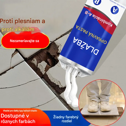 🥇✅【Kúpte 1 a získajte 1 zadarmo】Prostriedok na opravu prasklín v dlaždiciach; Oprava smaltu dlaždíc – Dva rovnakej farby【2 položky】