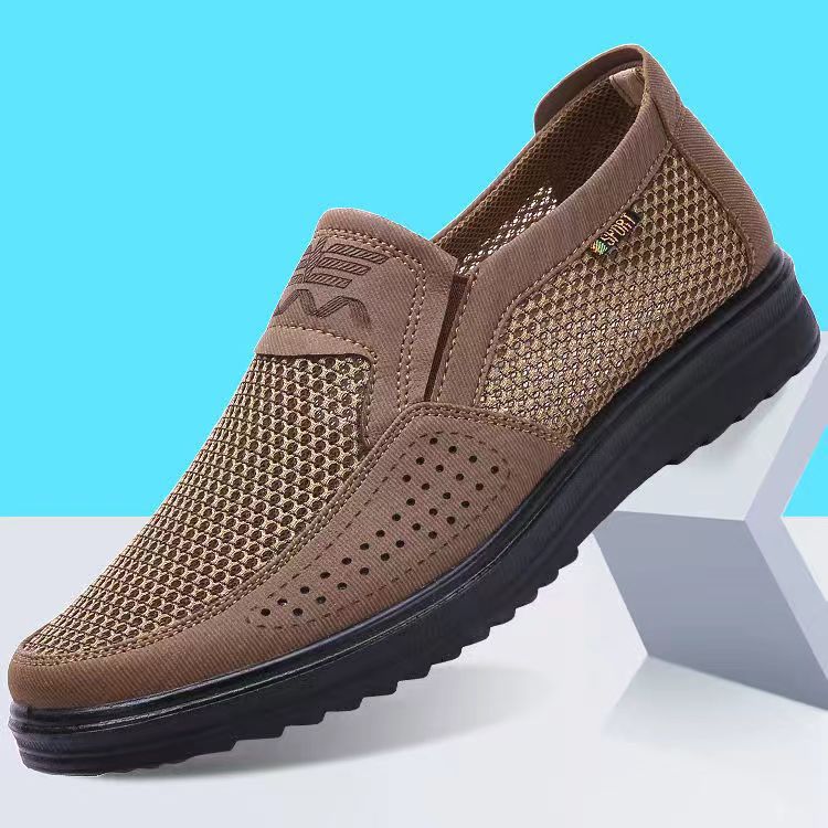 👟2025 Pánske priedušné a pohodlné topánky s mäkkou podrážkou proti šmyku🔥