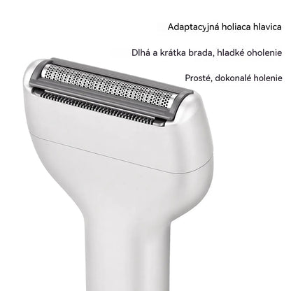 Novinka – ponuka za polovičnú cenu 💥⚡ Rozlúčte sa s podráždením po holení! 🧔 Výkonný dobíjateľný elektrický holiaci strojček pre mužov.